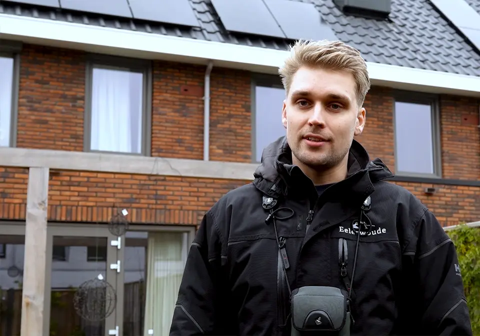 Ecoloog Niek Otten trots op natuurinclusieve woonwijk